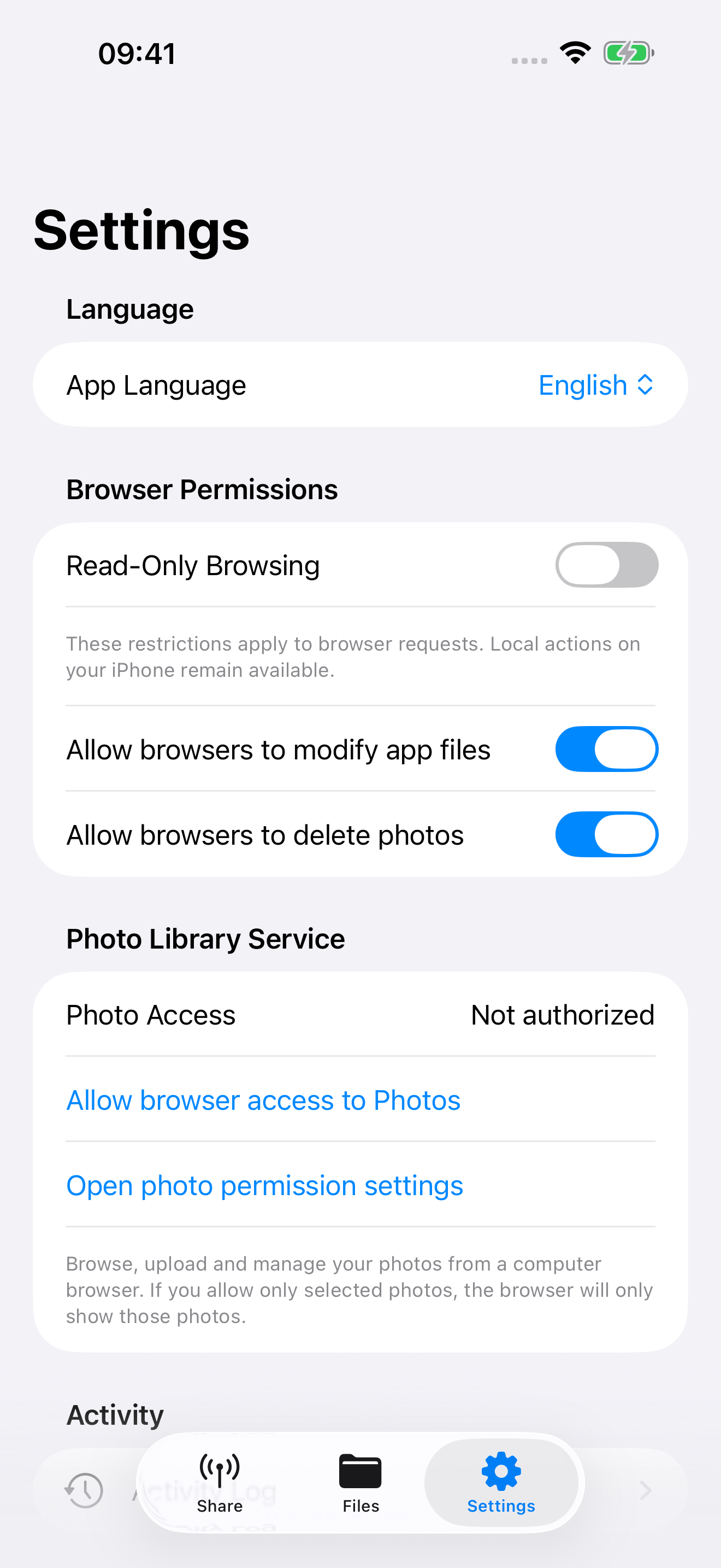 Choose your permissions · KimDrop